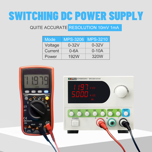 Alimentation électrique régulée à canal unique 32V 6A 192W Haute précision Réglable Numérique Utilisation industrielle - Product Image 2