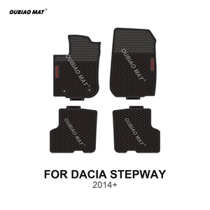 Tapis de sol pour DACIA <span class=keywords><strong>STEPWAY</strong></span> <span class=keywords><strong>2014</strong></span>+, PVC imperméable, pas de découpe nécessaire - Product Image 1