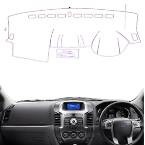 La mejor fábrica adecuada para 2012-2017 Ford Ranger T6 alfombrilla para salpicadero de coche alfombrilla personalizada de fibra de poliéster alfombrilla para salpicadero - Product Image 1