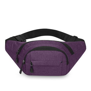OEM Men's Waterproof Music Fashion Chest Bag with Zipper Closure Oxford Material <b>Large</b> Capacity Durable Design Shoulder Bag - Product Image 3