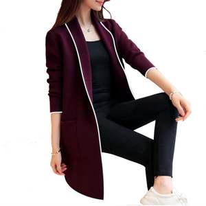 Offre Spéciale femmes <span class=keywords><strong>Long</strong></span> Cardigan style <span class=keywords><strong>mi</strong></span>-<span class=keywords><strong>long</strong></span> femmes <span class=keywords><strong>long</strong></span> <span class=keywords><strong>manteau</strong></span> tricoté 812-1628 - Product Image 2