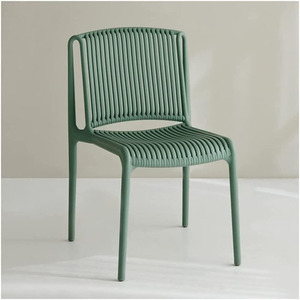 쌓을 수 있는 휴대용 사이드 체어, 가정용/야외/카페/식당용 의자, 안정적인 하중 지지력 - Product Image 1