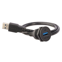 USB tipo C 0,1 m impermeable USB2.0 3,0 conector hembra conectores de montaje en Panel al aire libre