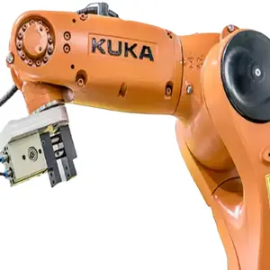 KUKA KR20R1810産業用ロボットアーム6軸8kgペイロード、ロボットグリッパー付きパレタイジングハンドリング用ロボットのロードおよびアンロード