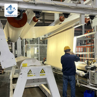 Bâche en toile robuste personnalisée, imperméable, enduite de PVC, tissu polyester 1100 Dtex, rouleau de bâche pour couverture de machine/palette/équipement
