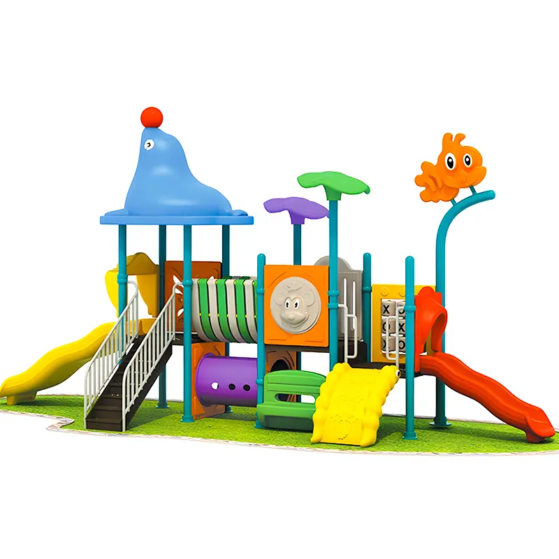 Açık oyun alanı köy bahçe park oyuncakları sürmek tüp salıncak seti oyun alanı çocuk oyun evi bebek plastik slayt