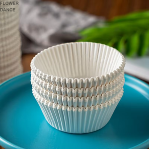 <span class=keywords><strong>Carta</strong></span> da Forno per Muffin OEM/ODM, Rivestimenti per Tazze da Cupcake, <span class=keywords><strong>Carta</strong></span> Bianca per Dolci - Product Image 1