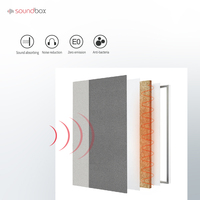 Panneaux muraux acoustiques au design moderne pour bureau, studio, salle de réunion, école-Absorption insonorisée du polyester dans les studios, salles de classe