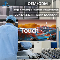 Moniteur LED 4K de 32 pouces, écran LCD en aluminium CNC, IPS anti-reflets, écran d'ordinateur de bureau pour le bureau, fabricant OEM