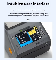 Impresora Térmica de Transferencia RFID Zd621 con Interfaz USB, Impresora de Etiquetas de Códigos de Barras de 39.0 Pulgadas, 203dpi, 1 Año de Garantía, en Stock