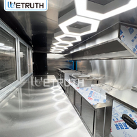 Camion à pizza Wetruth, remorque de restauration rapide, équipement de cuisine commerciale, remorque de restauration mobile, camion de restauration
