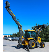 Chargeuse-pelleteuse sur roues JCB haute performance 4x4 avec moteur Cummins et hydraulique Eaton Chine
