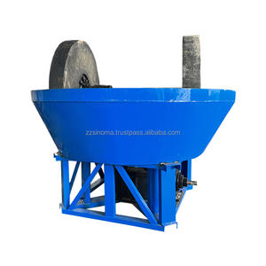 Usine fournisseur humide rouleau pan Mill pour le minerai d'argent plomb zinc fer cuivre or minerai broyage humide pan Mill - Product Image 4