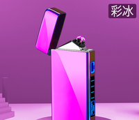 Briquet électronique à double arc haute puissance, rechargeable par USB, pour cigarettes électroniques