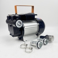 Pompa Bahan Bakar Listrik Self-Priming 550W 110V 220V AC Portabel Pompa Transfer Oli Aliran Besar Ekstraktor Diesel Tugas Berat