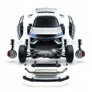 Nuevos Accesorios para Auto: Parachoques Delantero, Capó, Luz Delantera, Alerón, Repuestos Originales Geely Coolray Binyue 2022 2023 2024 - Product Image 4