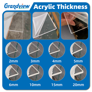 Plaque acrylique PMMA grande, fine et transparente, <span class=keywords><strong>verre</strong></span> acrylique - Product Image 4