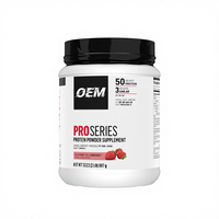 Poudre de Protéine de Lactosérum Personnalisée pour le Commerce Extérieur, Supplément Nutritionnel de Fitness pour Adultes, 907g, Poudre Instantanée, OEM