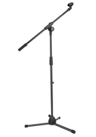Support de microphone professionnel OEM réglable de 1,6 m avec pince, trépied de sol pour micro, support de microphone