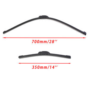 Juego de Escobillas Limpiaparabrisas Delanteras para Toyota Corolla 2019, 700 mm y 350 mm, sin Marco, de Goma - Product Image 1