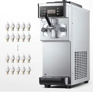Automatic household Three Flavor Soft Ice Cream Machine