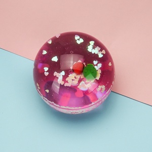 Đại Dương Quả Bóng 8Cm OEM TPU Bouncy Floater Nổi Lỏng Nước Neon Long Lanh Sáng Nảy Bóng Động Vật Mô Hình Quà Tặng Khuyến Mãi - Product Image 5