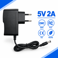 Adaptateurs secteur muraux à sortie CC constante 5V 2000mA 10W, protection 6 voies, prise UE, pour lampe de bureau LED, directement de l'usine