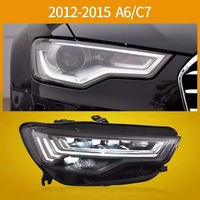 Aplicable para 12-18 Audi A6L conjunto de Faros C7 antiguo reacondicionamiento C8 nuevo faro LED de matriz de ajuste alto