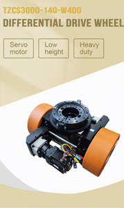 TZBOT Starke Leistung 10000KG Traktion mechanismus AGV Roboter Material transport ausrüstung Teil Unterschied liches Antriebsrad mit geringer Höhe - Product Image 4