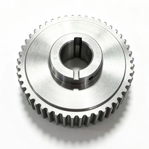 Poulie dentée CNC, en alliage d'aluminium 6061-T6, utilisée pour les poulies synchrones, associée à des courroies synchrones, pour le transfert de couple - Product Image 1
