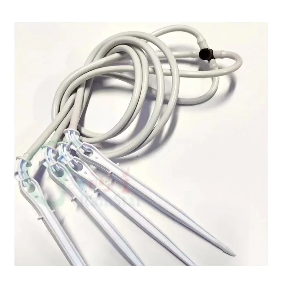 Quick Delivery Irrigation Dripper Customizable Plastic Arrow Dripper WIth White Tubing For Drip Irrigation System