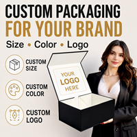 Caja de Regalo de Lujo con Cierre Magnético para Joyería, Collares y Electrónicos, con Impresión UV Personalizada y Empaque de Papel