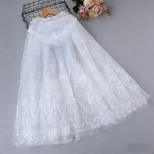 Mantello in Tulle della Principessa Elsa Disney, Costume <span class=keywords><strong>di</strong></span> Halloween per Bambine - Product Image 2