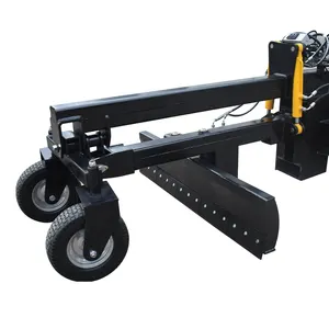 Minitrator hidráulico 4wd, carregador grader, lâmina frontal, trator fazenda