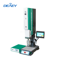 Mesin Las Titik Ultrasonik Frekuensi Tinggi Digital 15khz 2600w untuk Penyegelan Pipa PVC, Alat Las Plastik Manual