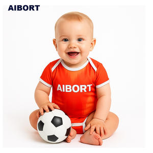 Uniformes <span class=keywords><strong>de</strong></span> Fútbol Personalizados para Bebés <span class=keywords><strong>de</strong></span> Aibort, con Tela Elástica Transpirable y un Aspecto Adorable, Ideales para Eventos Deportivos Familiares - Product Image 4