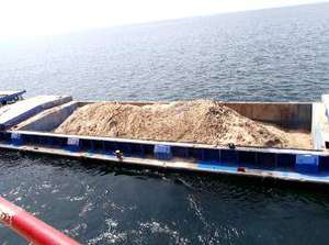 중국 모래 운반선 클램프쉘 바지선/모래 수송선 - Product Image 4