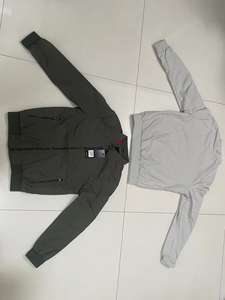 Chaqueta Bomber Casual con Logotipo Personalizado 2025, Estilo Lavado, Talla XS, con Cierre y Bolsillos, Ropa Urbana de Alta Calidad para Hombre y Mujer - Product Image 2