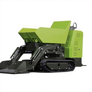 รถดัมพ์ตีนตะขาบไฮดรอลิก Zongang ZA-1000 แบบยกขึ้นและเทลงเองได้ ความสามารถในการปีนทางลาดชัน 25 องศา น้ำหนักใช้งาน 1000 กิโลกรัม สำหรับงานก่อสร้าง - Product Image 1