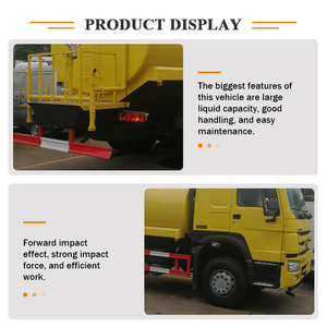 Camion-citerne à eau diesel Sinotruk HOWO neuf de 20 000 litres avec pompe et moteur, boîte de vitesses manuelle, transmission 6x4, norme d'émission Euro 2, poids total autorisé en charge de 7545 kg - Product Image 6