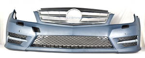 Kit completo per paraurti anteriore all'ingrosso della fabbrica diretta per <span class=keywords><strong>Mercedes</strong></span> W204 <span class=keywords><strong>C</strong></span> Class AMG stile lifting 2013 <span class=keywords><strong>2014</strong></span> - Product Image 2
