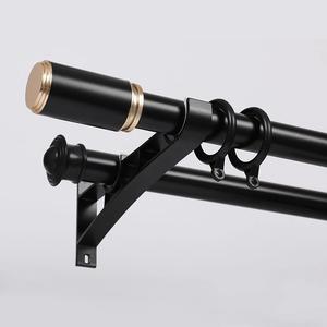 Ensemble de tringles à rideaux en <span class=keywords><strong>m</strong></span>étal de luxe, tringles à rideaux télescopiques modernes en aluminium pour fenêtre - Product Image 5