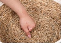 Fournitures pour animaux de compagnie : Lit pour chat en roseau tressé toutes saisons, Maison pour chien et chat, Respirant, Imperméable, Écologique, Portable, Utilisation intérieure et extérieure, Boîte à mémoire de forme