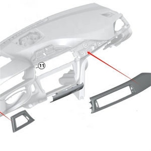 LHD ชุดขอบภายในตกแต่งด้วยคาร์บอนไฟเบอร์ประสิทธิภาพสูงของ lcantara สำหรับ BMW 3ชุด F30 F31 F32 F36 F80 F82เมตร - Product Image 3