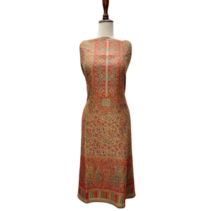 Premium Jacquard Jamawar <b>Suits</b> <b>Women</b> Elegant <b>3</b> <b>Piece</b> Ensemble Rich Texture Festive Formal Dress OEM ODM Bulk Manufacturer - Product Image 4