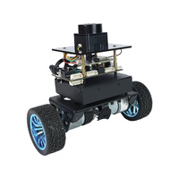 Carga de 4KG AI Vision MicroROS Balancing Car Construido en 6 Axis IMU Sensor Soporte C Language y Python ROS2