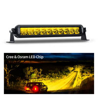 Barre lumineuse LED OLIVER Tank Raptor 36V 200W en alliage d'aluminium pour pare-chocs avant, toit, calandre, jaune, blanc, ambre, tout-terrain