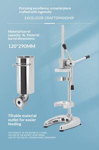 Máquina de Churros Manual Comercial Portátil, Calidad Premium para Uso <span class=keywords><strong>Profesional</strong></span> en el Hogar, Fácil de Operar - Product Image 3