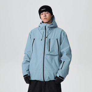 Chaquetas de esquí para <span class=keywords><strong>hombre</strong></span>, ropa de Snowboard, deportes cálidos, impermeables, 15000, ropa de esquí a prueba de viento, chaquetas de nieve de invierno para <span class=keywords><strong>hombre</strong></span>, abrigos para exteriores - Product Image 2
