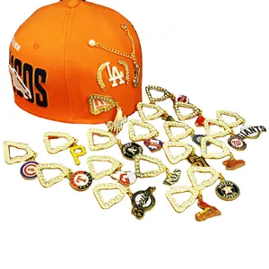 Baseball Team Logo Hat Decoration Badge Pendant, pick your own fan gear, a new ballpark look is waiting for you to show!